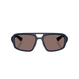 Prada Psb11Su Sunglasses - male - Prada - Sunglasses - Blue - 57 MM - Accessories