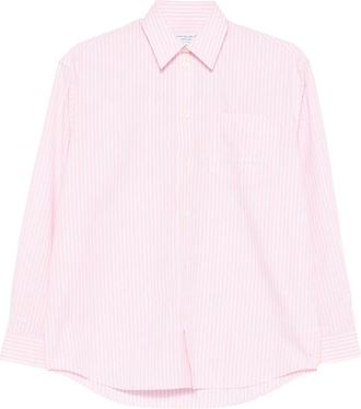 Sporty & Rich Camicia a righe in cotone - Rosa