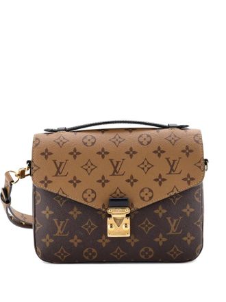 Louis Vuitton Pochette Metis Reverse Monogram Canvas crossbody bag - Bruin