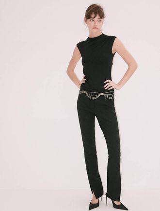 Mango Body schiena scoperta nero - Donna - S - MANGO