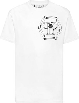 Philipp Plein Uomo, Top, Bianco, 3Xl, new