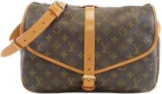 Louis Vuitton Pre-owned Cross Body Bags, female, Brown, Size: ONE SIZE Pre-owned Shoulder Bag