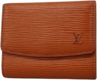Louis Vuitton Pre-owned Wallets, female, Brown, Size: ONE SIZE Pre-owned Card Case