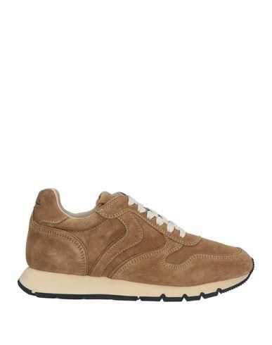 スニーカー VOILE BLANCHE Women Sneakers 20174752D27 Brown Voile Blanche Brown Textured Lace-Up Sneakers | ShopSimon