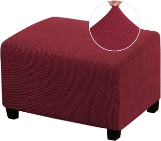 OEM Funda Para Reposapi&eacute;s - Rectangular - Jacquard El&aacute;stico 85% Poli&eacute;ster 15% Elastano - Para Sal&oacute;n - 1 Unidad