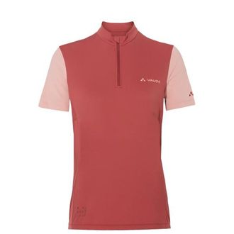 Vaude Matera Half Zip Tricot Velotrikot f&uuml;r Damen | rot