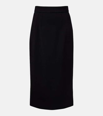 Dolce & Gabbana Wool-blend pencil skirt