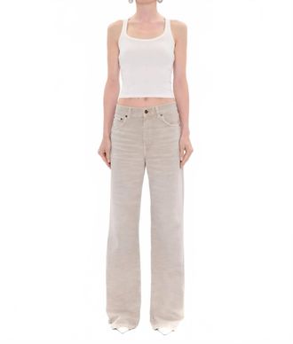 Haikure Korea Bull Jeans In Doe Skin Denim