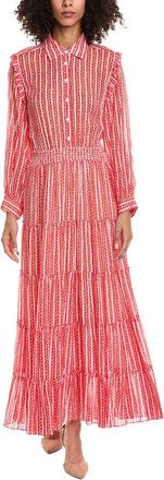 The Kooples Flower Stripes Mini Dress