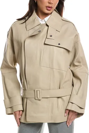 HUGO BOSS Satila Leather Jacket