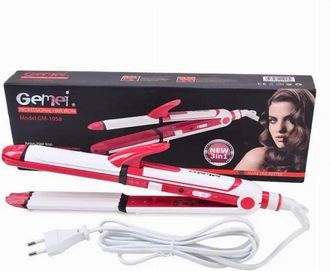 Trade Shop Trade Shop - Piastra Capelli Ferro Arricciacapelli Professionale Multistyler 3 In 1 Gm-1958