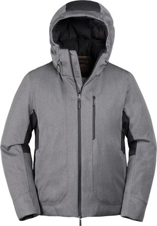 Moorer Nuvolau ski-jack met capuchon en rits - Grijs