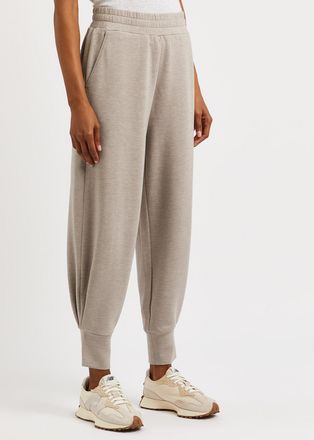 Varley The Relaxed Pant Stretch-jersey Sweatpants, Loungewear, Taupe - L (UK14 / L)