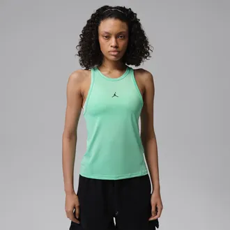 Nike Jordan Womens Jordan Sport Essentials Dri-FIT Sleeveless Top in Green | IF2205-342