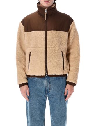 Ami Full Zip Relaxed Fit Fleece Jacket
