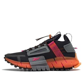 Reebok Zig Kinetica Edge Black High Vis Orange FU8182