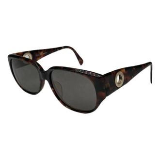 Celine Pre-owned Accessories, female, Brown, Size: ONE SIZE Pre-owned Plastic Sunglasses