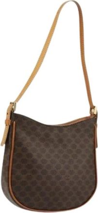 Celine Pre-owned Shoulder Bags, female, Brown, Size: ONE SIZE Pre-owned Vintage Shoulder Bag