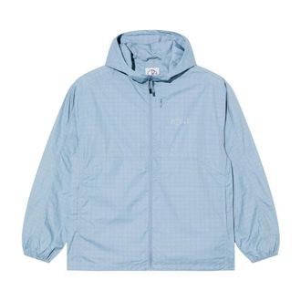 Polar Skate Co. Jassen, Heren, Blauw, L, Polyester, Regenjas