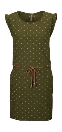 G.I.G.A. DX by killtec Sommerkleid GS 42 WMN DRSS, Damen, Gr. 36, Normalgr&ouml;ssen, gr&uuml;n (olivgr&uuml;n), Oberstoff: 95% Baumwolle, 5% Elasthan, G.I.G.A. DX BY KILLTEC, Kleider Somm