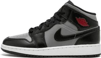 Nike Jordan Schoenen, Heren, Zwart, 38 1/2 EU, Mid Shadow Red Sporty Sneakers