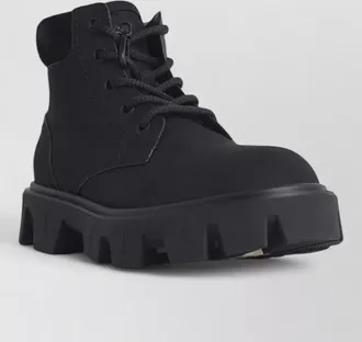 Moncler leather ankle boots