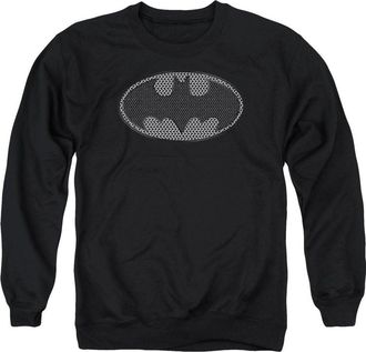 Gildan Batman Chainmail Shield Adult Crewneck Sweatshirt