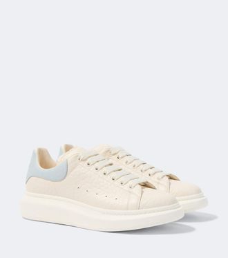 Alexander McQueen Zapatillas Oversized de piel