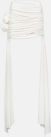 Magda Butrym Applique ruched miniskirt