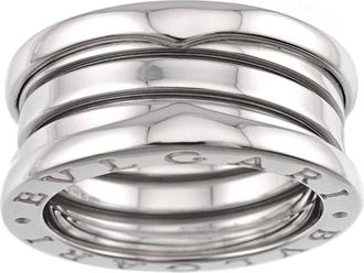 Bulgari White Gold (18K) Band Ring (Pre-Owned)