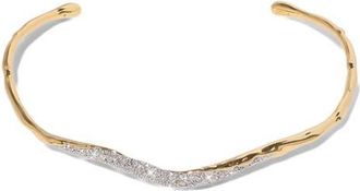 Alexis Bittar Solanales Skinny Crystal Pavé Collar Necklace in Crystals at Nordstrom