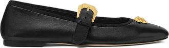 Versace Ballerine con fibbia Medusa - Nero