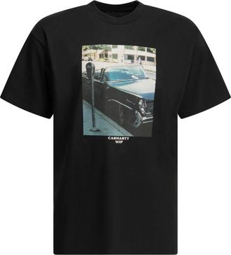 Carhartt Work in Progress Hombre, Camisetas, Negro, Talla: S