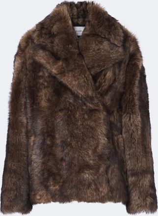 Yves Salomon Chaqueta cruzada de borrego