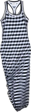 Sportmax Long Dress Lycra and Tulle - Black/White