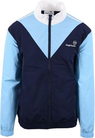 Sergio Tacchini Mens CORTESE TRACK JACKET MARITIME BLUE/BALTIC SEA/GARDENIA Cotton - Size X-Large