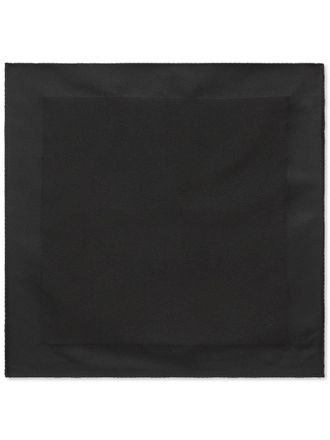 Dolce & Gabbana Fazzoletto da taschino con logo - Nero