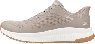 Skechers Bobs Squad 4 Staple Look - Dames - Sneakers - Bruin - 38 EU - Schoenen