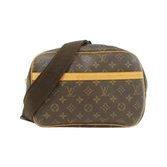 Louis Vuitton Pre-owned Cross Body Bags, female, Brown, Size: ONE SIZE Pre-owned Reporter PM Shoulder Bag