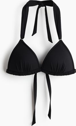 H&M Push-up Triangel-Bikinitop - Schwarz