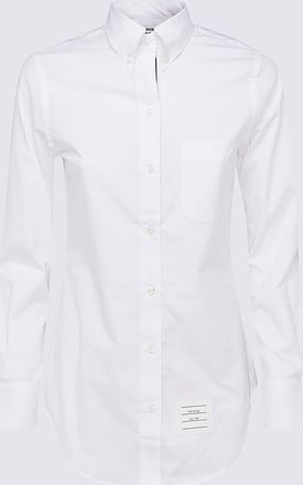 Thom Browne White Cotton Shirt