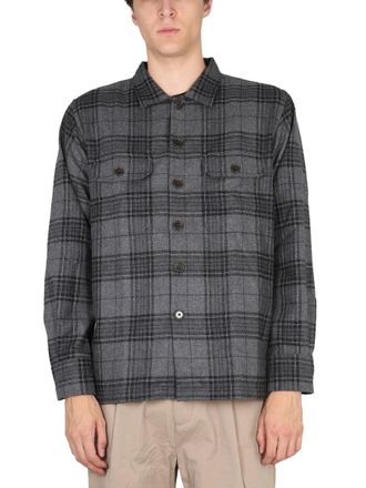 Universal Works Recycled Wool Shirt - Gray
