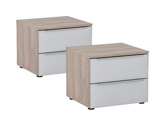 Schubiger M&ouml;bel Nachttisch Albula - Set a 2 Stk