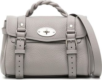 Mulberry Mini Alexa leather bag - women - Leather - One Size - Grey