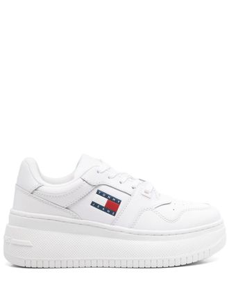 Tommy Hilfiger Basketball sneakers - women - Leather - 39 - White