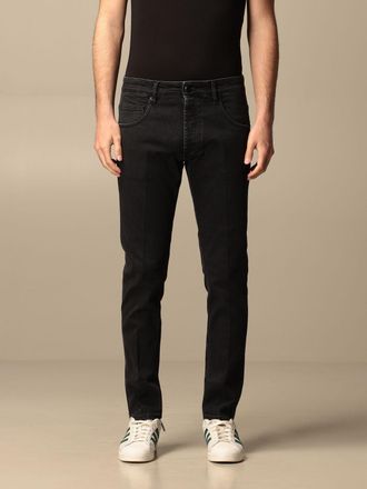 Don the Fuller Jeans a 5 tasche in denim scuro