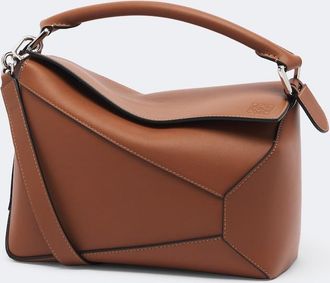 Loewe Puzzle Edge Small leather top-handle bag