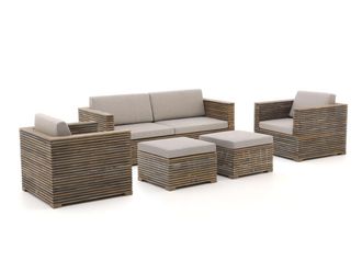 Rough Country Rustic Furniture ROUGH-C stoel-bank loungeset 5-delig
