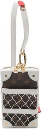 Louis Vuitton Pre-owned Cross Body Bags, female, White, Size: ONE SIZE Pre-owned Canvas louis-vuitton-bags