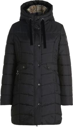 Betty Barclay Jassen, Dames, Zwart, L, Leer, Outdoorjas